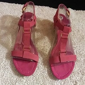Ralph Lauren pink sandals